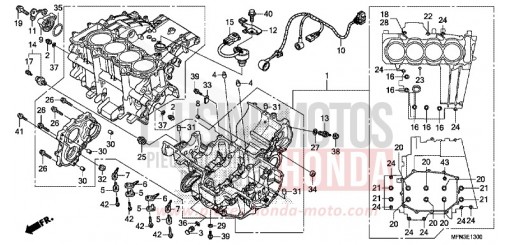 CARTER MOTEUR CB1000RAF de 2015
